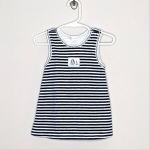 Kissy Kissy Sailboat Boat Pima Cotton Terry Dress 9m